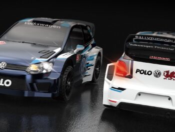 polo wrc rally 1-10 Hyper-go auto rc