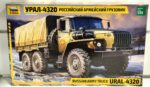 kit 1-55 ural camion trasporto zvezda scatola di monatggio