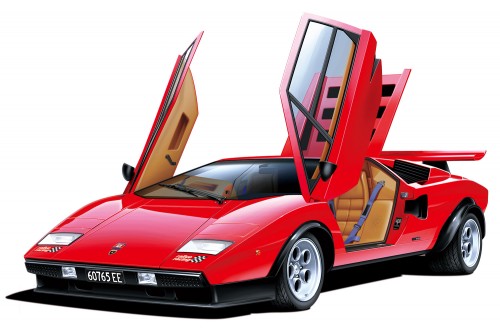 lamborghini-countach-wolf-version-1-AO06336-aoshima-kit LAMBORGHINI COUNTACH WOLF 1 versione - immagine 1