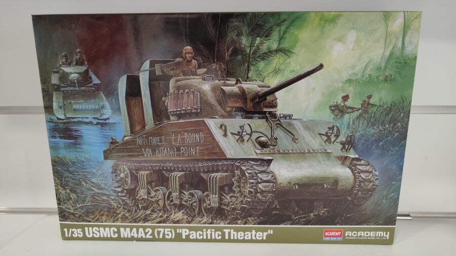 oplus_2 M4A2 Pacific Theater Academy 1/35 Carro Armato WWII - immagine 1